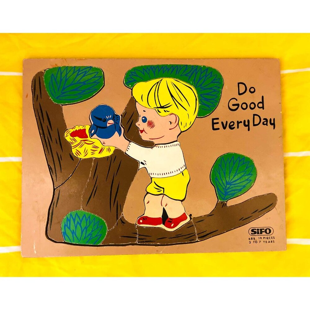 Vintage Do Good Every Day Puzzle